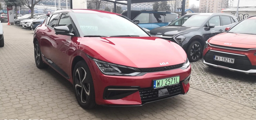 Kia EV6 cena 209900 przebieg: 4400, rok produkcji 2022 z Kościerzyna małe 79